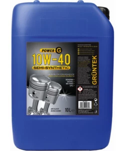 Olio power-g semi-sintetico 10l 10w40 per motori diesel e gpl